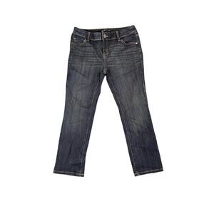 Vera Wang Simply Vera Mid Rise Capri Denim Jeans Size 6P
